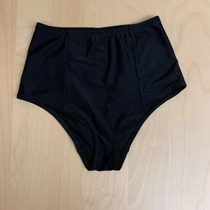 American apparel high waisted swim bottoms